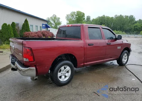 2018 Ram 1500 St from USA, damaged, VIN 1C6RR7KG2JS142685